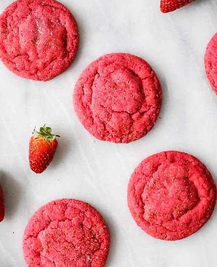 Strawberry Cookies