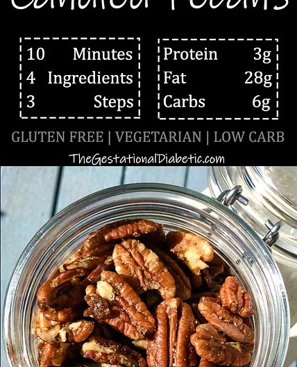 Stovetop Candied Pecans