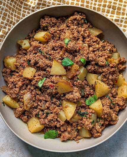 Picadillo Con Papas