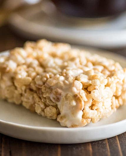 Single-serve Rice Krispie Treat in the Microwave