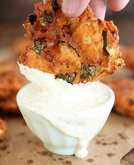 Fried Pickle Fritters
