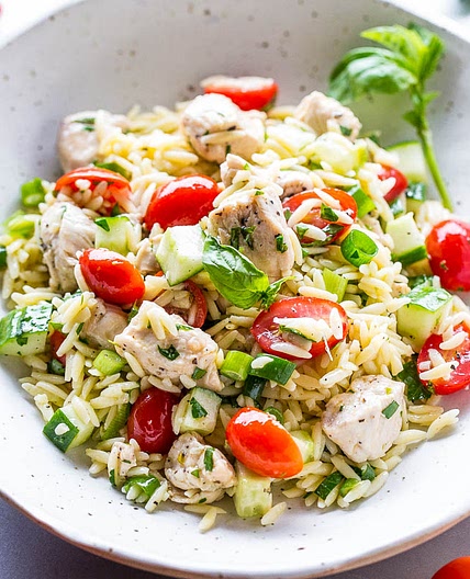 Chicken Orzo Salad