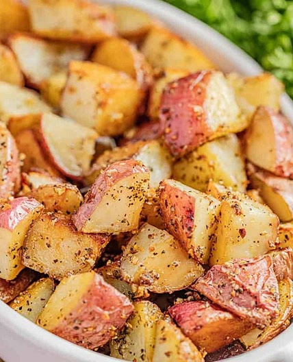 "Garlic Bread" Roasted Potatoes