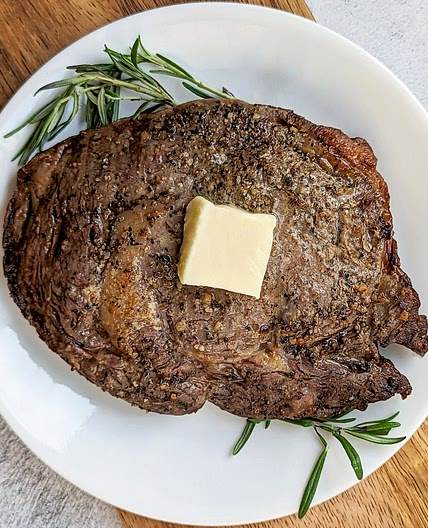 Air Fryer Ribeye Steak