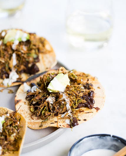 Superpowerful vegan chorizo tostadas