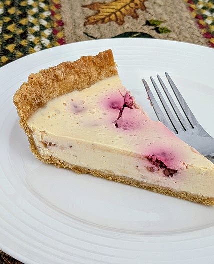 Mom's Raspberry Cheesecake