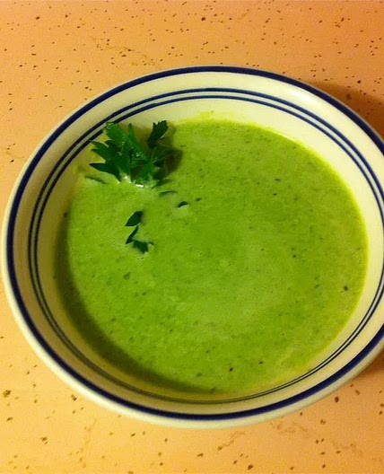 Green Velvet Split Pea Soup