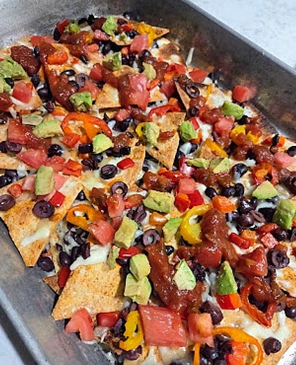 Homemade Tortilla Chip Nachos