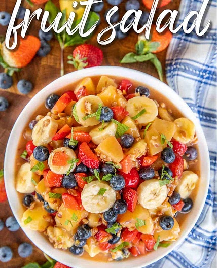 Vanilla Pudding Fruit Salad