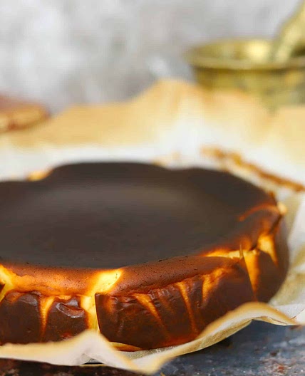 Keto Basque Burnt Cheesecake