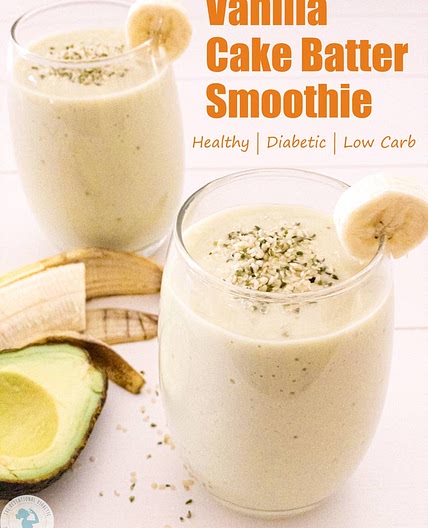 Vanilla Cake Batter Smoothie Recipe