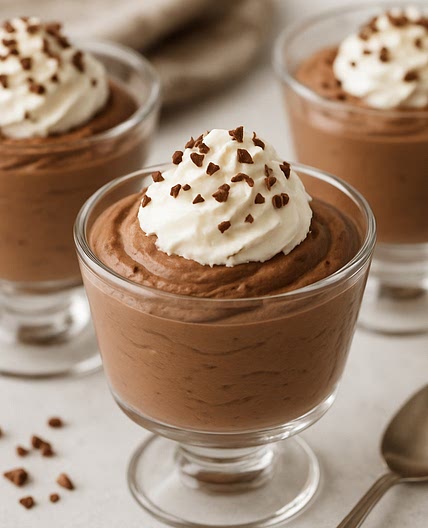 Easy Chocolate Mousse (No Eggs)