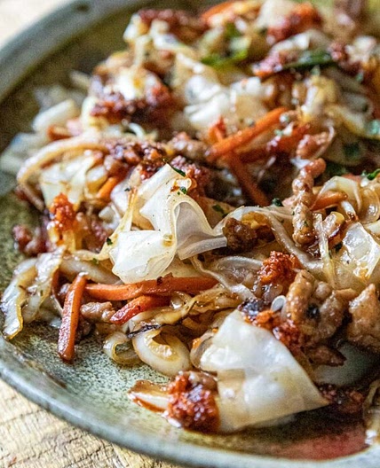 Spicy Rice Paper Noodles
