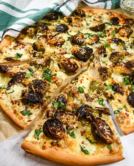 Brussels Sprout Pizza
