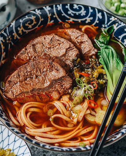 Taiwanese Beef Noodle Soup