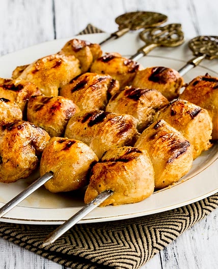 Asian Marinated Chicken Kabobs