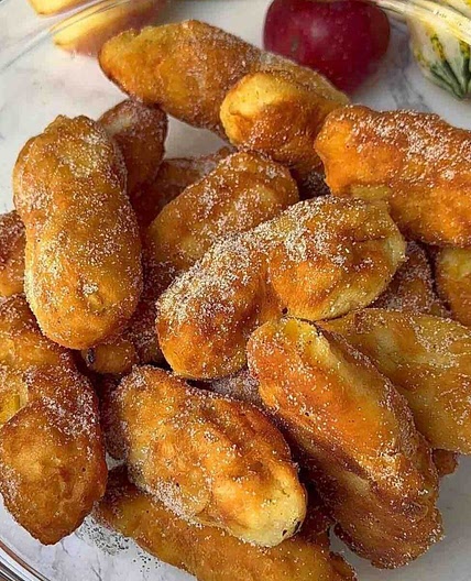 Easy Apple Doughnuts