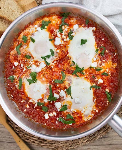 Easy One-Pan Shakshuka with Feta