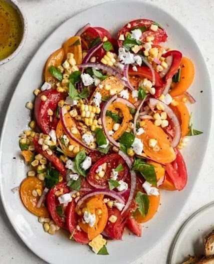 Heirloom Tomato & Corn Salad