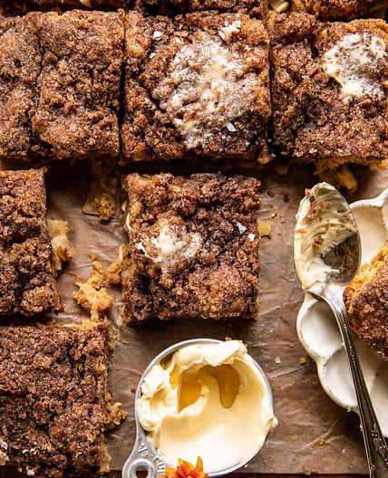 Easy Cinnamon Sugar Apple Cake