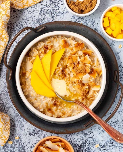 Coconut Milk Oatmeal