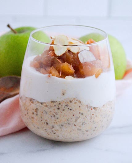 Apple Pie Overnight Oats