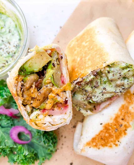 The Best Buffalo Chicken Wrap