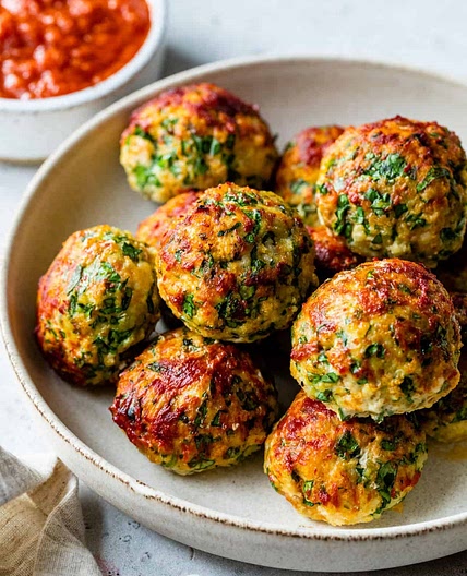 Italian-Style Chicken Meatballs