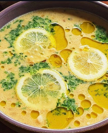 White beans avgolemono