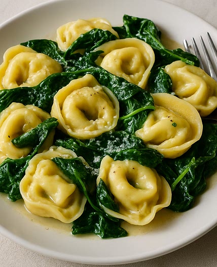 Tortellini al limone