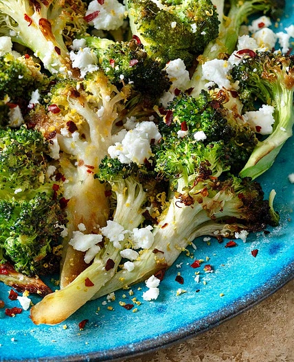Roasted Broccoli with Lemon