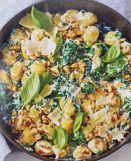 Gnocchi mit Ricotta und Spinat