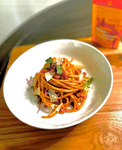 Chicken Liver Arrabiata with Pancetta