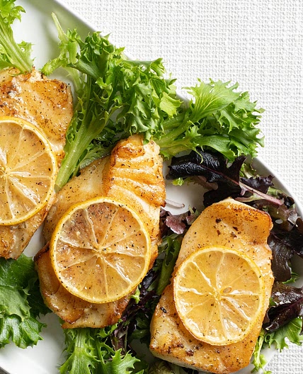 D'licious Lemon Herb Sea Bass