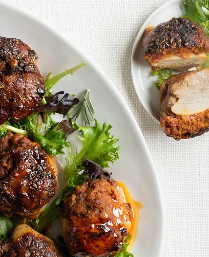 Stuffed Capons (Pastrami and Kishka)