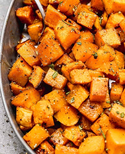 Cinnamon Roasted Butternut Squash