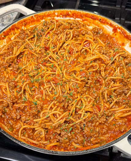 One Pot Spaghetti
