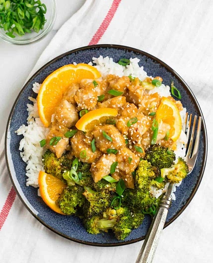 Healthy Orange Chicken