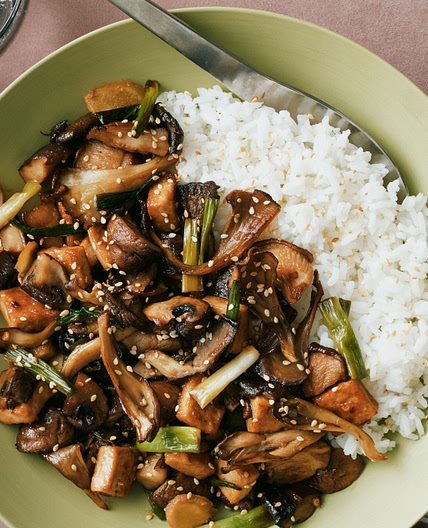 Tofu Stir-Fry With Mushrooms