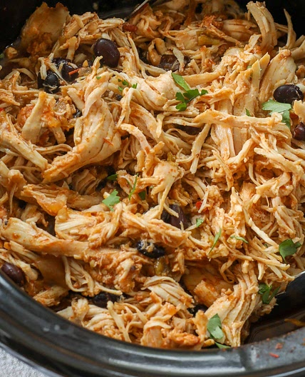 Salsa Chicken with Black Beans