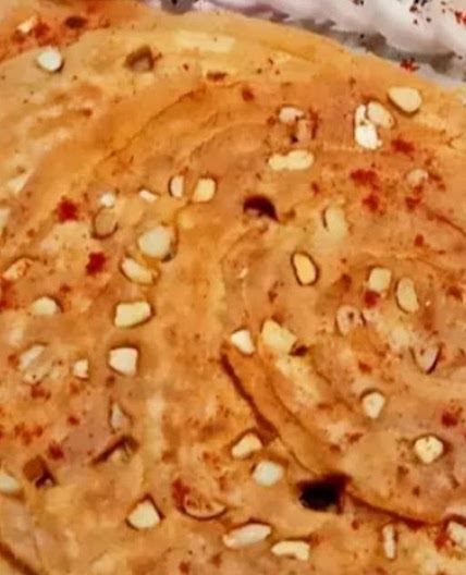 गार्लिक लच्छा पराठा (garlic lachha paratha recipe in Hindi)