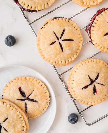 Blueberry Pie Cookies