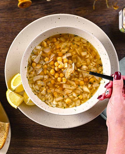 Greek Chickpea Soup (Revithia)