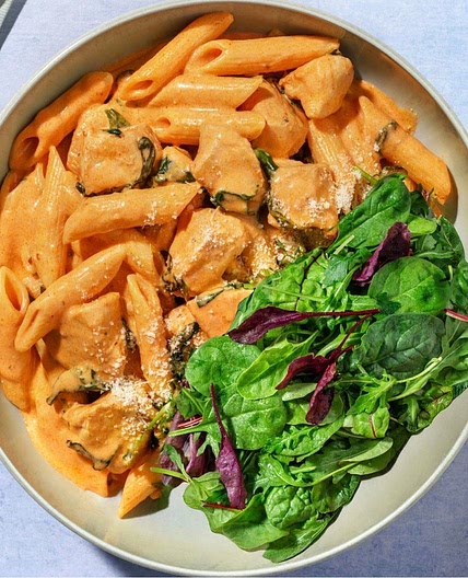 Creamy Cajun Chicken Penne