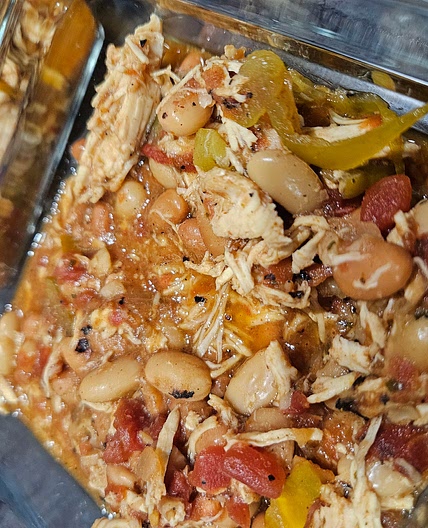 Chicken pepperochini chili