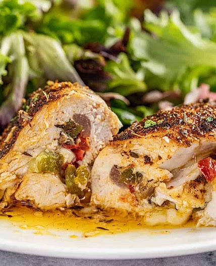 Cajun Stuffed Chicken Breast