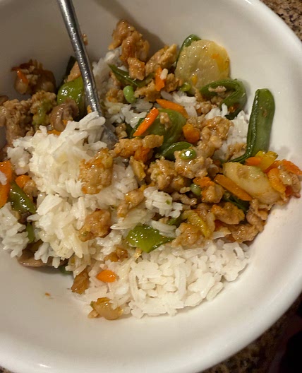 Chicken Sausage & Rice