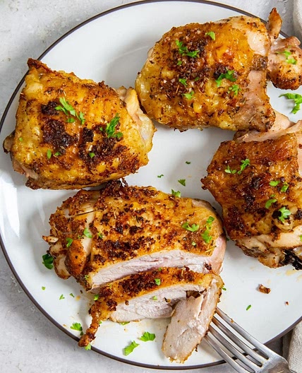 Air Fryer Keto Chicken Thighs