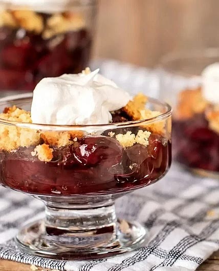 Sweet Cherry Cobbler