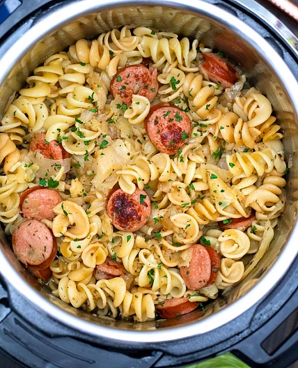 Instant Pot Cabbage and Noodles